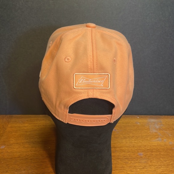 MelonWear Budweiser SnapBack. Salmon Color. New - Picture 4 of 9